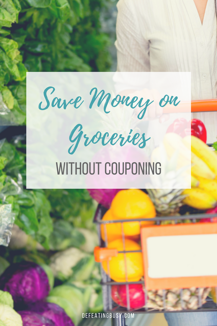 Feel like you spend a fortune on groceries each month? If that's you, here are six ways to save money on groceries without turning into an extreme couponer.
