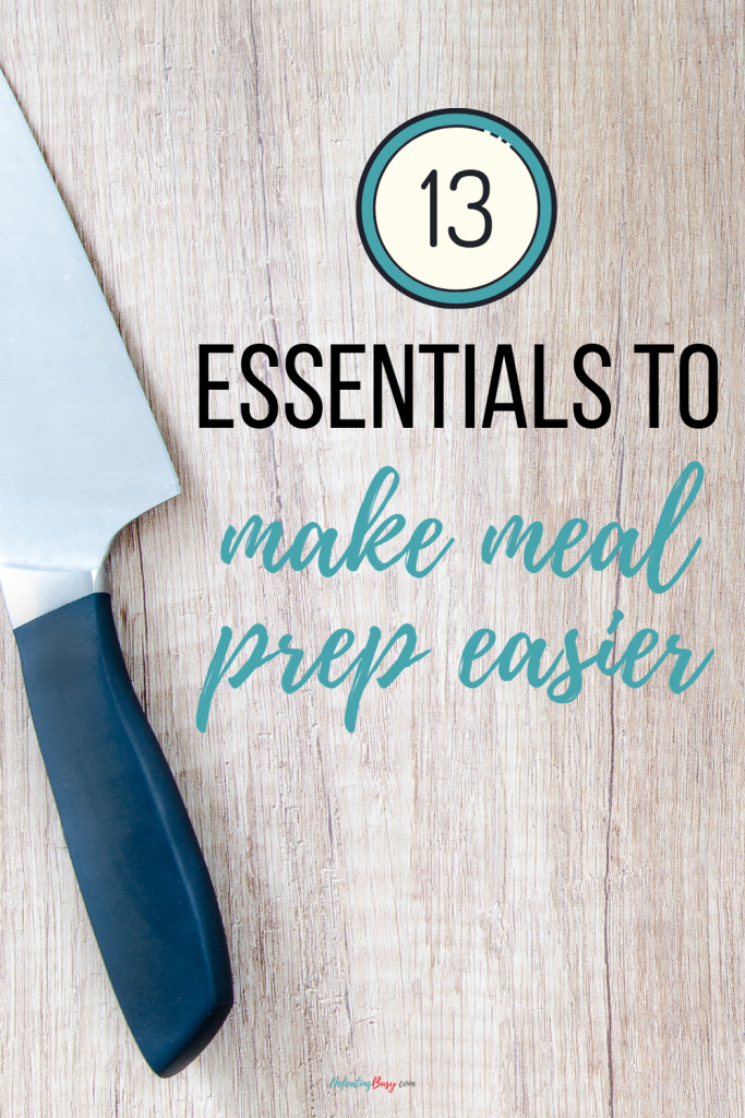 I'm always looking for things that will make meal prep easier or faster. These are the 13 essentials I have in the kitchen because they are so helpful.