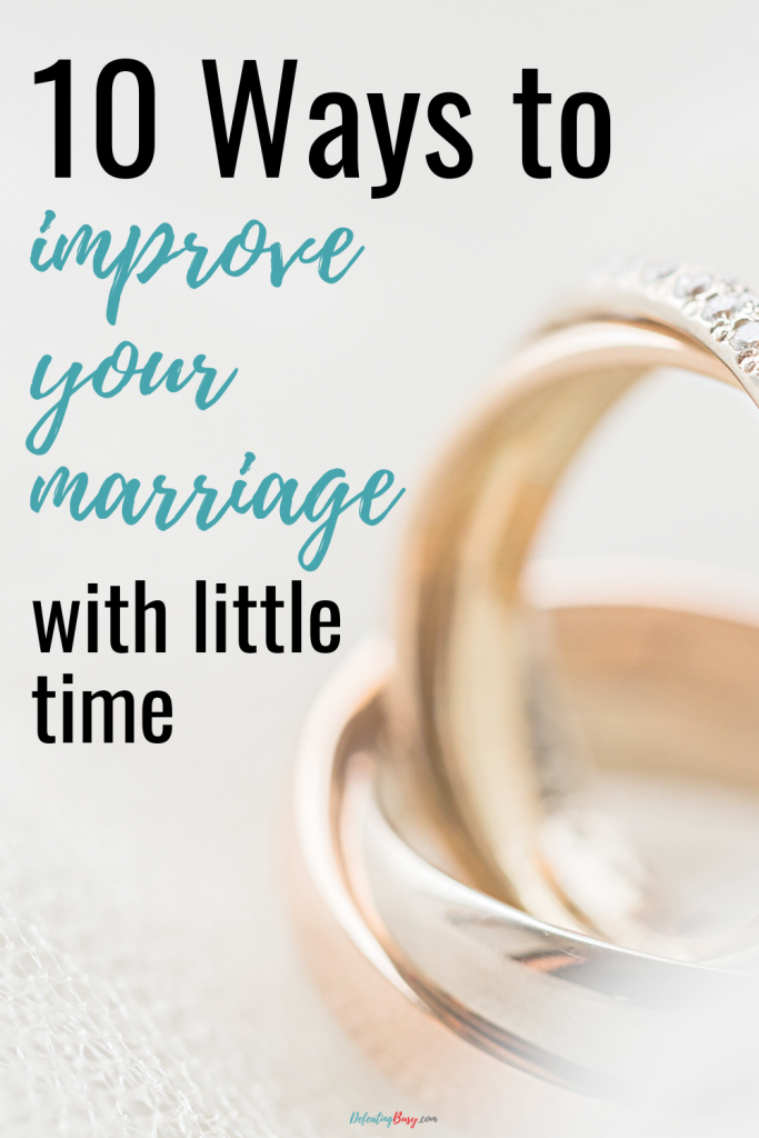 We all want great marriages, but how do we get there? Today, Trenda of steadfasthearts.org is sharing 10 things we as wives can do to improve our marriages.