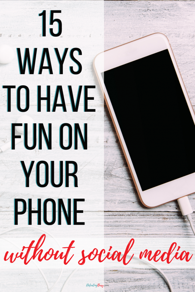 Too much social media or news can do real harm to us mentally and emotionally, so here are 15 other things you can do on your phone to relax and have fun.