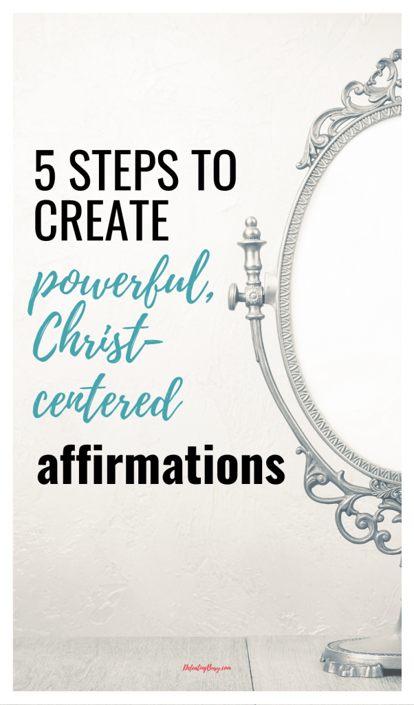 Today I'm sharing my 5-step process for creating meaningful affirmations that are powerful and effective in changing the way you think.